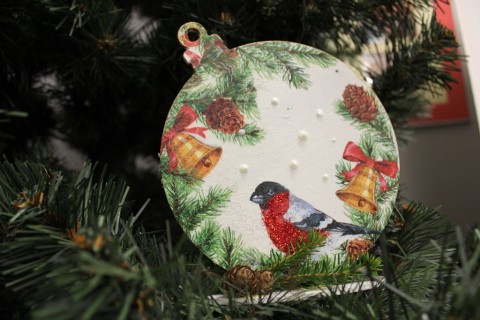 Warsztaty decoupage - bombka
