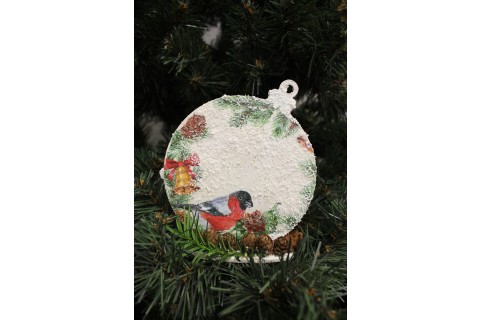 Warsztaty decoupage - bombka