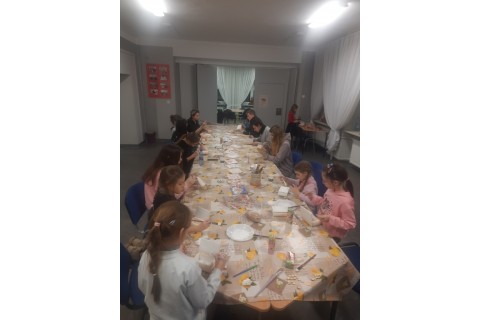 Warsztaty integracyjne decoupage 
