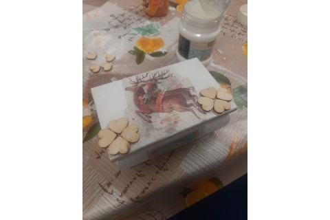 Warsztaty integracyjne decoupage 