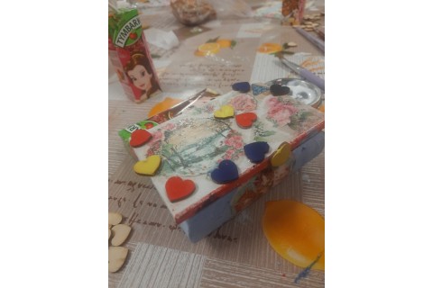 Warsztaty integracyjne decoupage 