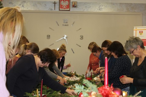 Warsztaty florystyczne - stroik świąteczny
