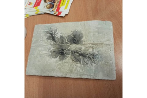 Warsztaty rodzinne z płytą gipsową