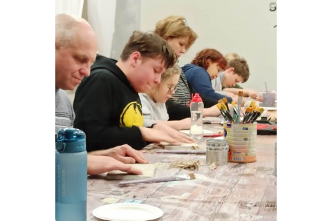 Warsztaty rodzinne z płytą gipsową