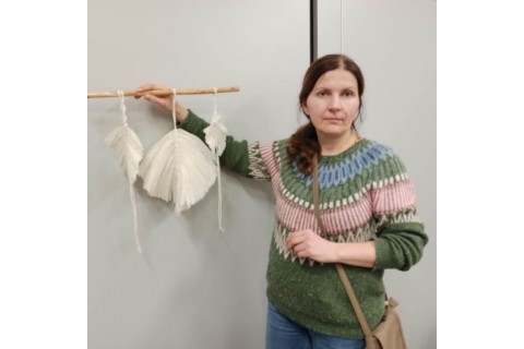 Warsztaty kreatywne „Makrama boho - liście, listki