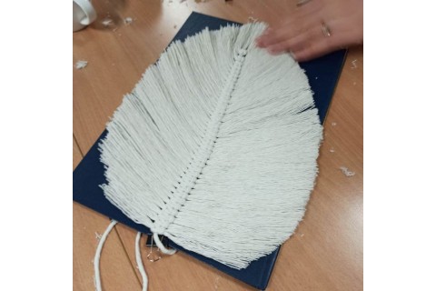 Warsztaty kreatywne „Makrama boho - liście, listki