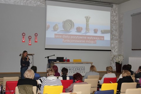 Wykład „Przez żołądek do mózgu - jak dieta może wspomóc pamięć i koncentrację”