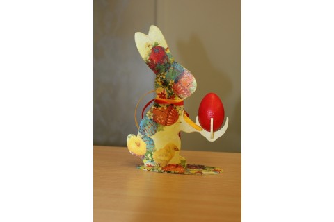 Warsztaty decoupage - Wielkanocny zajączek