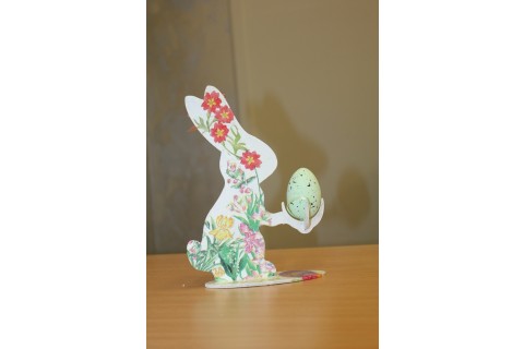 Warsztaty decoupage - Wielkanocny zajączek