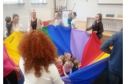 Zajęcia umuzykalniające dla dzieci w wieku 2-3 lata 20.04.2023 r