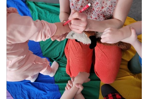 Zajęcia umuzykalniające dla dzieci w wieku 2-3 lata 11.05.2023 r
