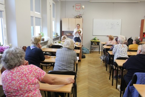 Warsztaty florystyczne dla seniorów