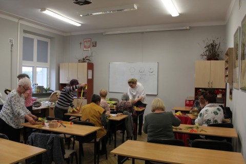 Warsztaty florystyczne dla seniorów