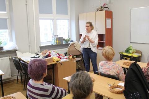 Warsztaty florystyczne dla seniorów