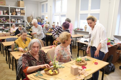Warsztaty florystyczne dla seniorów