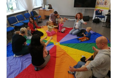 Zajęcia umuzykalniające dla dzieci w wieku 2-3 lata 18.05.2023 r
