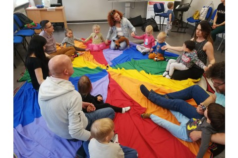 Zajęcia umuzykalniające dla dzieci w wieku 2-3 lata 18.05.2023 r