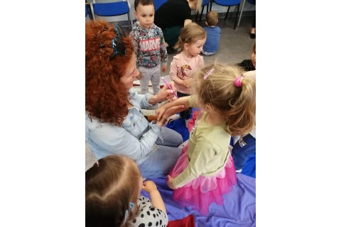 Zajęcia umuzykalniające dla dzieci w wieku 2-3 lata 18.05.2023 r