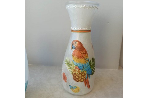 Warsztaty decoupage „Dzbanek z efektem szronu”