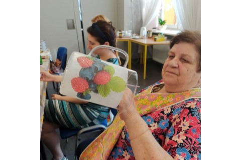 Warsztaty decoupage „Dzbanek z efektem szronu”