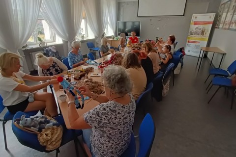 Charytatywna akcja szycia małpek