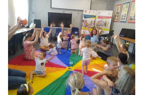 Zajęcia umuzykalniające dla dzieci w wieku 2-3 lata 7.09.2023r.