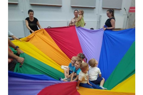 Zajęcia umuzykalniające dla dzieci w wieku 2-3 lata 21.09.2023r.
