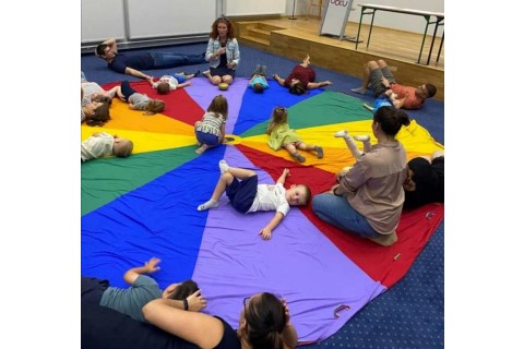 Zajęcia umuzykalniające dla dzieci w wieku 2-3 lata 21.09.2023r.