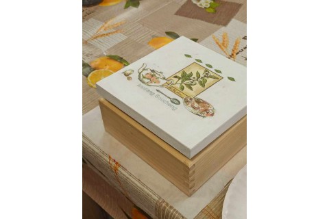 Warsztaty decoupage dla SENIORÓW - pudełko na herbatę