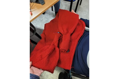 Spotkanie klubu pasjonatów robótek ręcznych