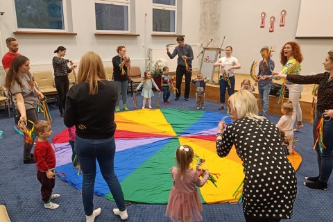 Zajęcia umuzykalniające dla dzieci w wieku 2-3 lata