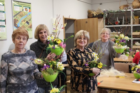 Warsztaty florystyczne dla seniorów