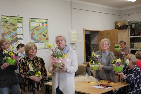 Warsztaty florystyczne dla seniorów