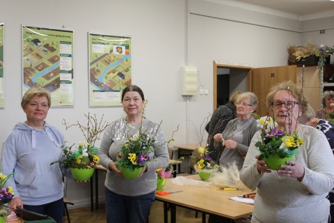 Warsztaty florystyczne dla seniorów