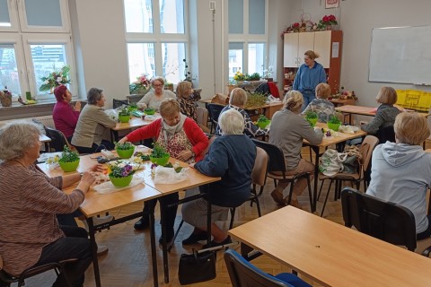 Warsztaty florystyczne dla seniorów