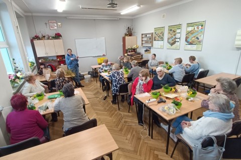 Warsztaty florystyczne dla seniorów