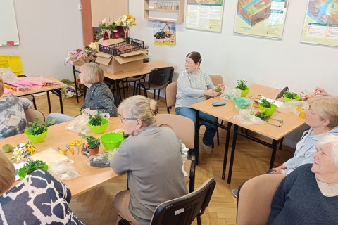 Warsztaty florystyczne dla seniorów