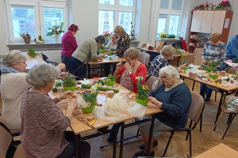 Warsztaty florystyczne dla seniorów