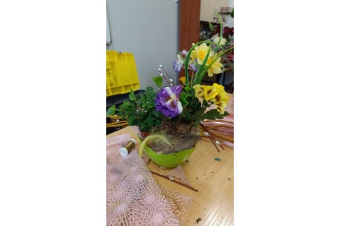 Warsztaty florystyczne dla seniorów