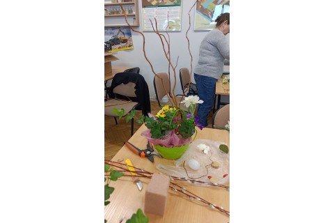Warsztaty florystyczne dla seniorów