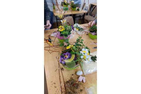 Warsztaty florystyczne dla seniorów