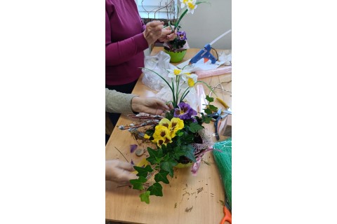 Warsztaty florystyczne dla seniorów