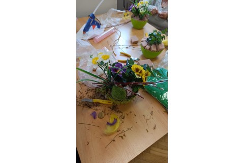 Warsztaty florystyczne dla seniorów