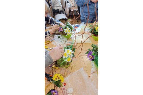 Warsztaty florystyczne dla seniorów