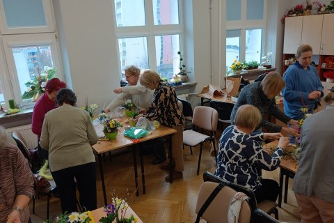 Warsztaty florystyczne dla seniorów