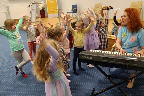 Zajęcia umuzykalniające dla dzieci w wieku 4-5 lat