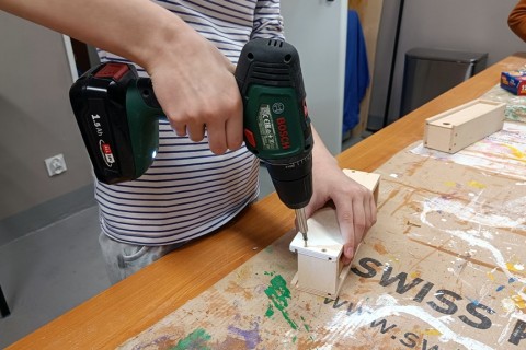Warsztaty dla dzieci 10+ „Zabawy z drewnem”