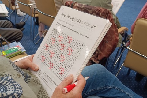 Ćwiczenia pamięci i koncentracji seniorów