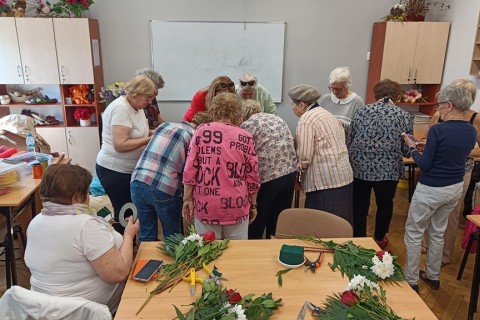 Warsztaty florystyczne dla seniorów