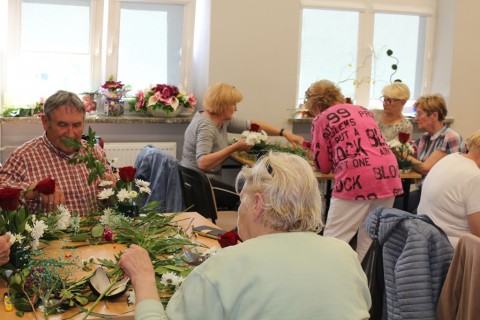 Warsztaty florystyczne dla seniorów